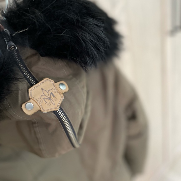 Size small Mackage winter jacket, forest green. - Picture 5 of 6
